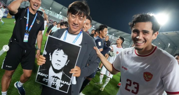 Dilema Shin Tae-yong Usai Mengalahkan Korea Selatan U-23