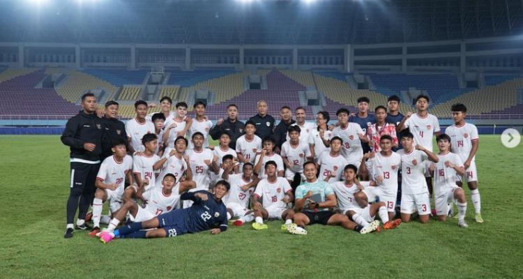 Timnas Indonesia U-16 Siap Hadapi Filipina di Piala AFF