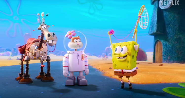 Sandy Cheeks The Movie Petualangan Menyelamatkan Bikini Bottom