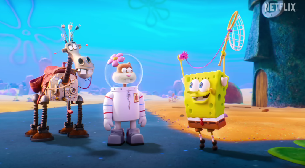 Sandy Cheeks The Movie Petualangan Menyelamatkan Bikini Bottom