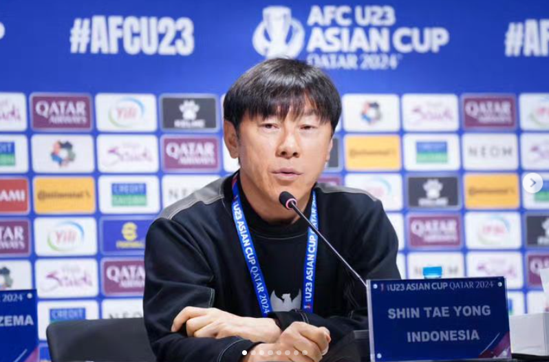 Walau Dirawat, Shin Tae-yong Beri Komentar Terhadap Timnas Indonesia