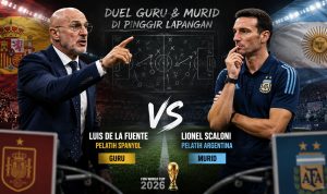 Spanyol vs Argentina, Duel Guru-Murid hingga Messi vs Yamal