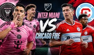 Inter Miami vs Chicago Fire: Suarez Rusak Debut Lewandowski