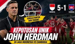 Indonesia vs Cambodia: Baker dan Haye Menggila, Skor 5-1!