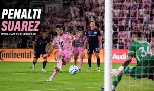 Inter Miami vs Chicago Fire: Suarez Rusak Debut Lewandowski