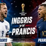 Prancis vs Inggris: Drama 10 Gol Berakhir 4-6