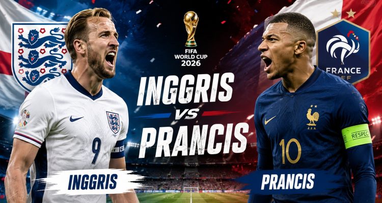 Prancis vs Inggris: Drama 10 Gol Berakhir 4-6