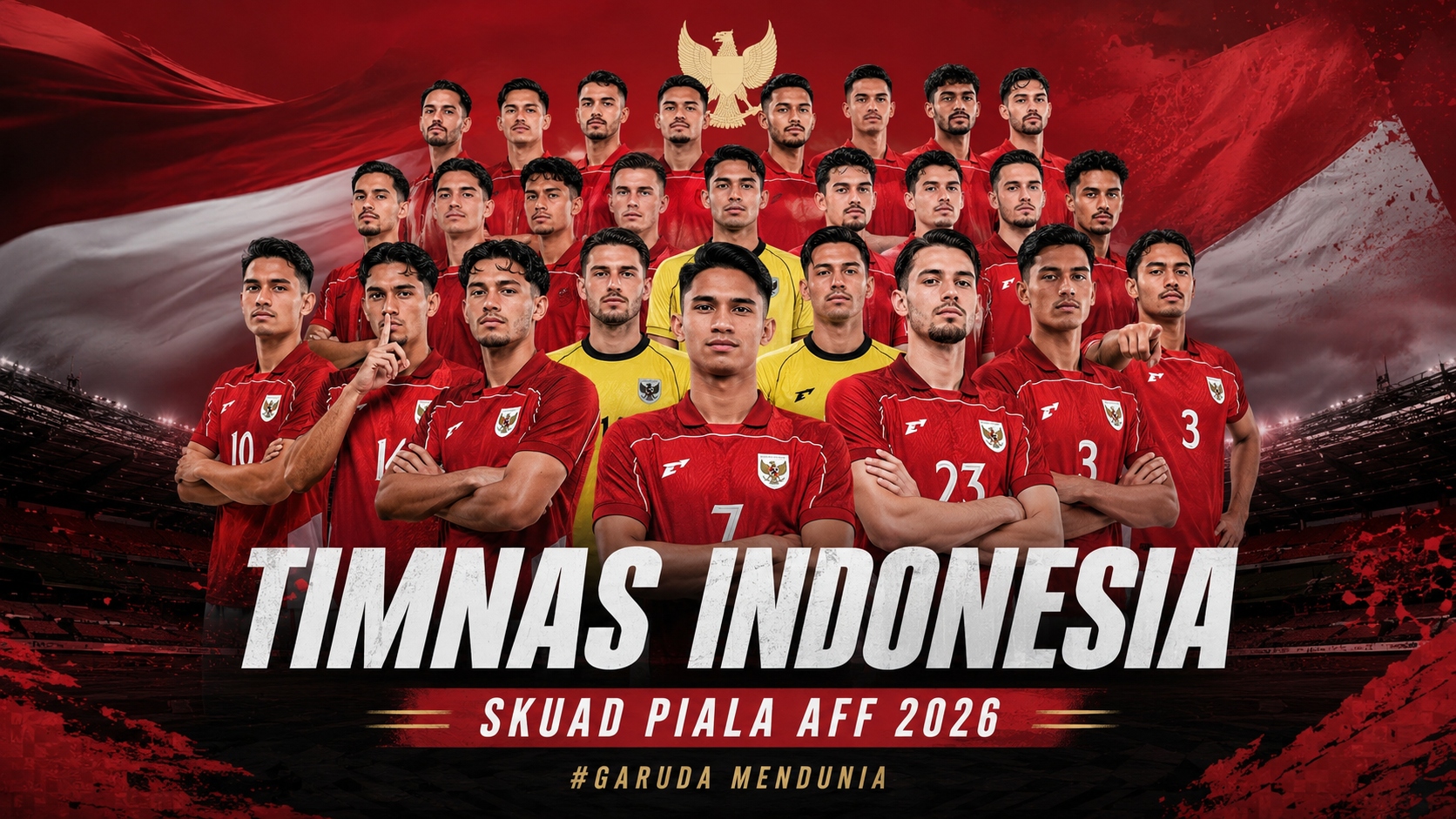 Resmi! Ini 26 Pemain Timnas Indonesia Piala AFF 2026