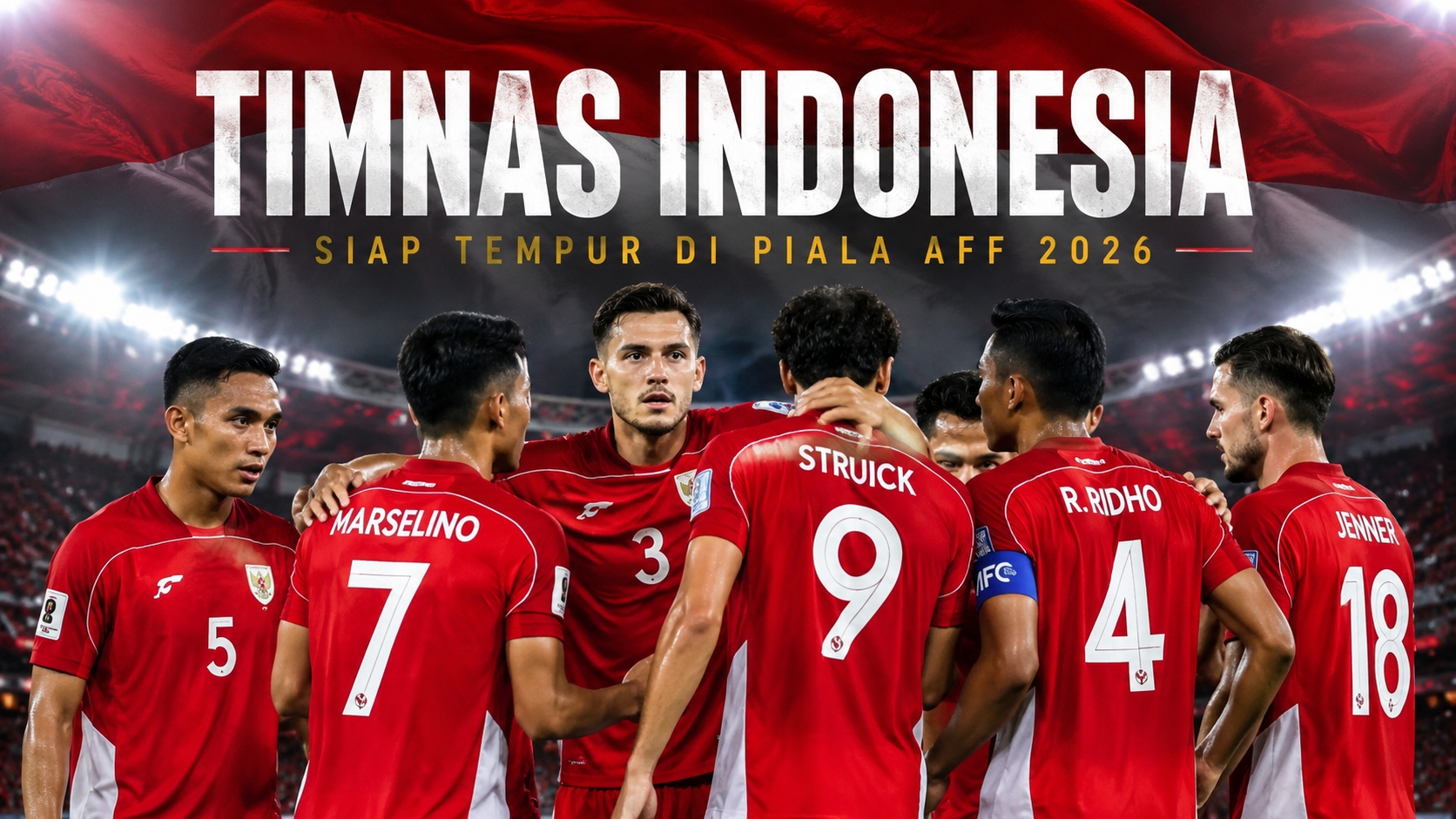 Timnas Indonesia Siap Tempur dengan 26 Pemain
