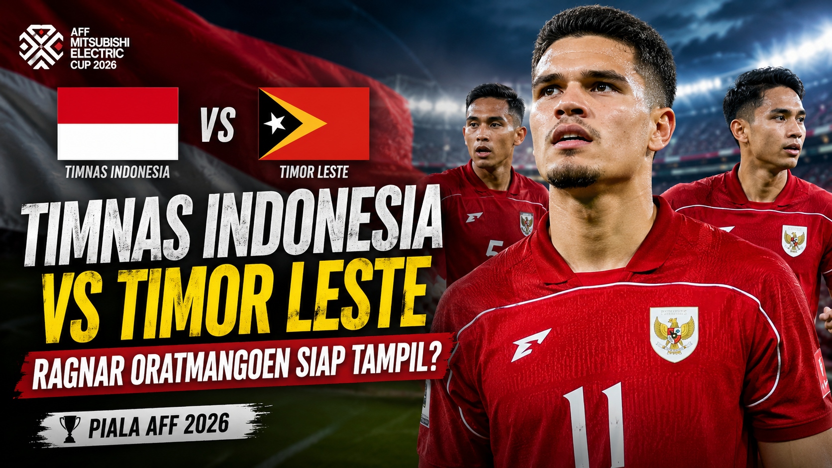 Timnas Indonesia vs Timor Leste, Ragnar Oratmangoen Siap Tampil?