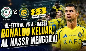 Al-Ettifaq vs Al-Nassr: Ronaldo Keluar, Al Nassr Menggila!