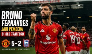 Manchester United vs Ipswich Town: Bruno Menggila!