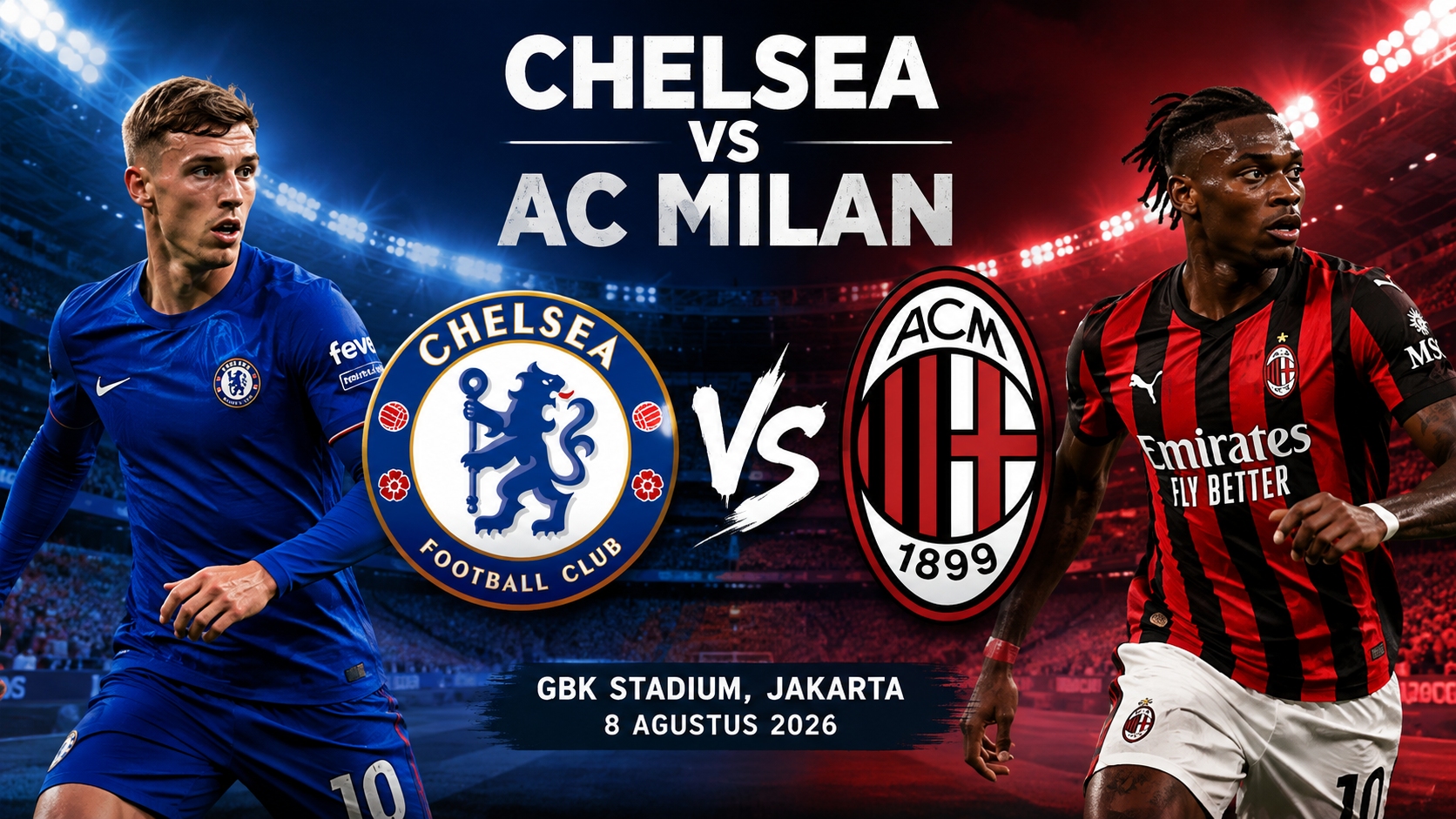 Chelsea vs AC Milan: Palestra Bikin Fans Salah Fokus!
