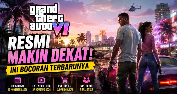 GTA 6 Resmi Makin Dekat, Ini Bocoran Terbarunya