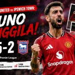 Manchester United vs Ipswich Town: Bruno Menggila!