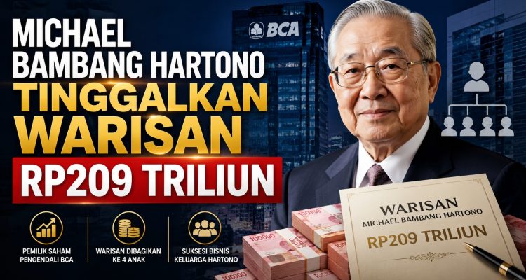Michael Bambang Hartono Tinggalkan Warisan Rp209 Triliun