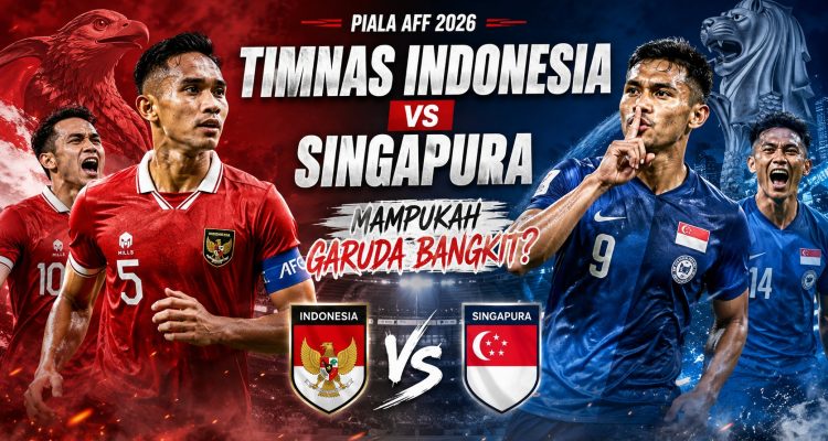 Timnas Indonesia vs Singapura, Mampukah Garuda Bangkit?