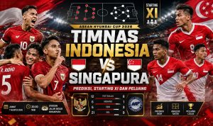 Timnas Indonesia vs Singapura: Prediksi, Starting XI dan Peluang