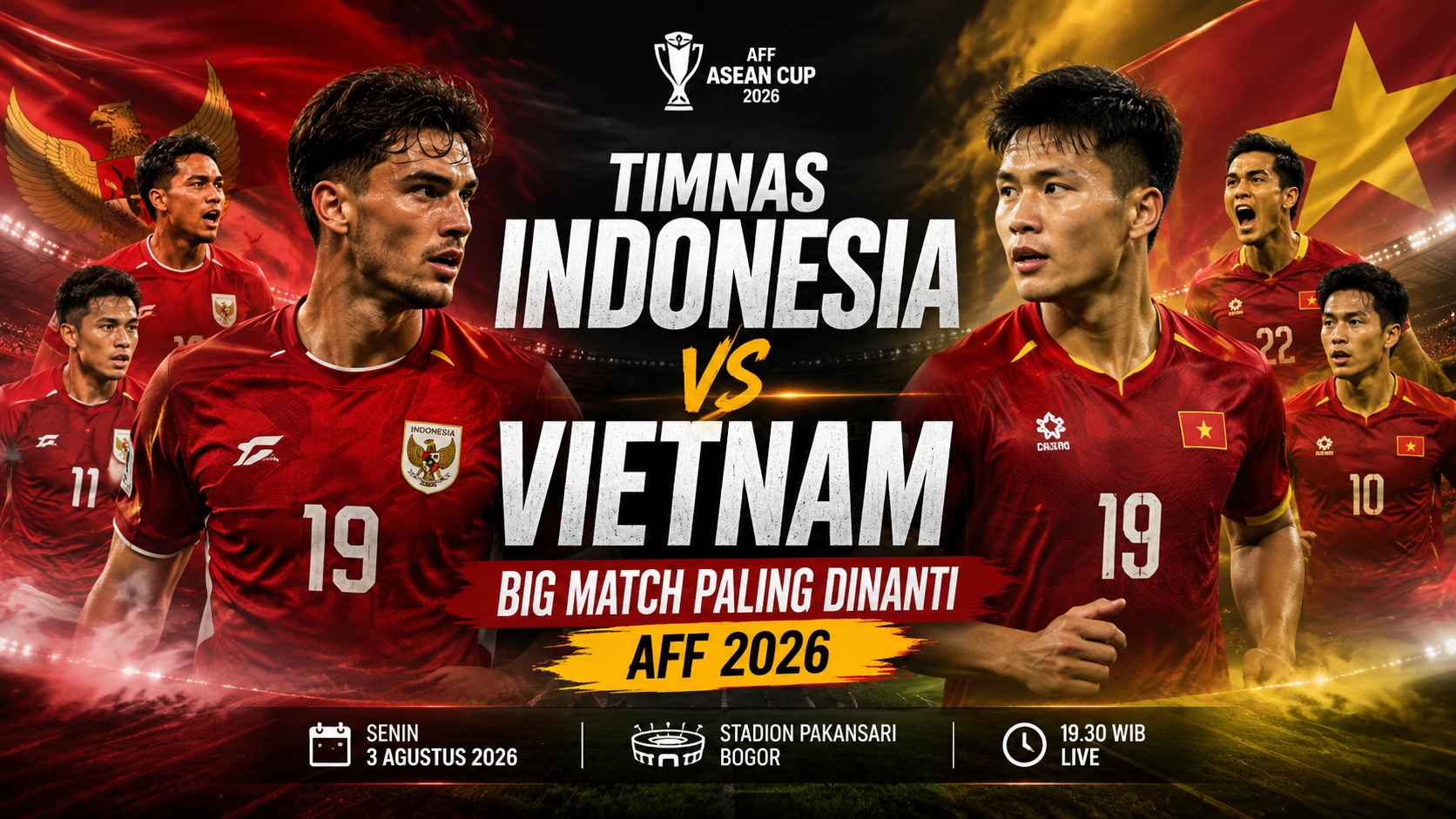 Timnas Indonesia vs Vietnam, Big Match Paling Dinanti AFF 2026