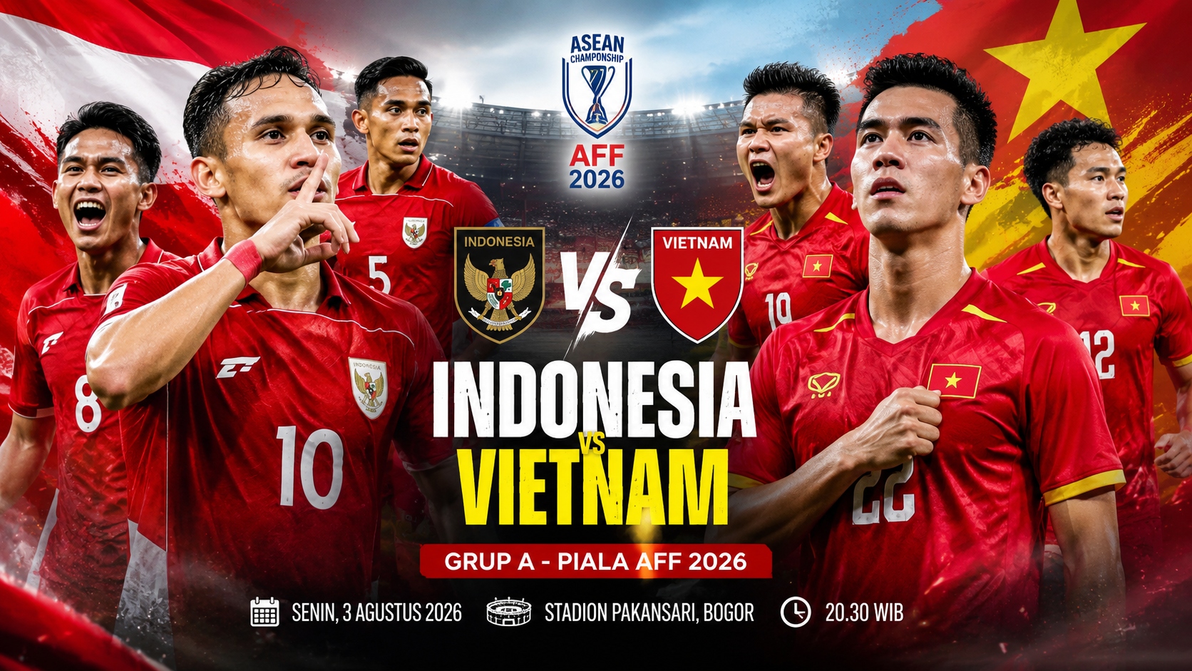 Timnas Indonesia vs Vietnam, Big Match yang Paling Dinanti