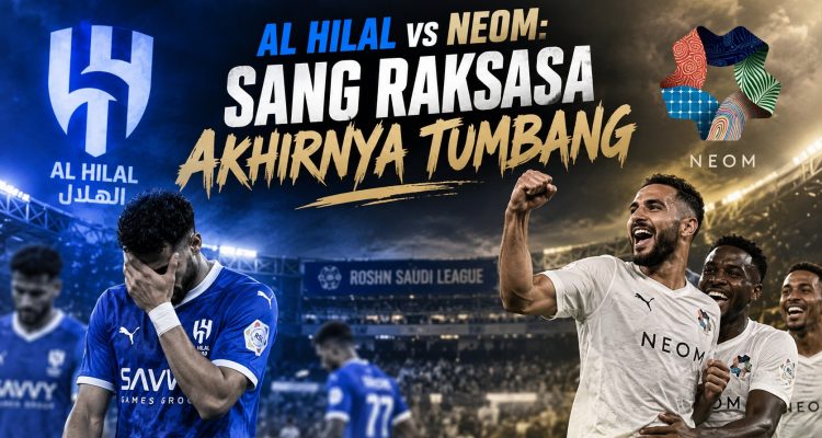 Al Hilal vs Neom: Sang Raksasa Akhirnya Tumbang