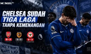Brentford vs Chelsea 3-0, The Blues Kembali Hancur