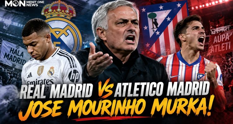 Real Madrid vs Atletico Madrid, Jose Mourinho Murka!