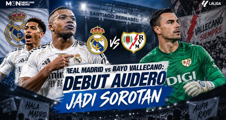 Real Madrid vs Rayo Vallecano: Debut Audero Jadi Sorotan