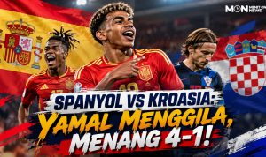Spanyol vs Kroasia: Yamal Menggila, Menang 4-1!