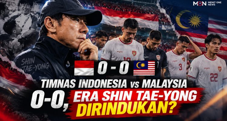 Timnas Indonesia vs Malaysia 0-0, Era Shin Tae-yong Dirindukan?