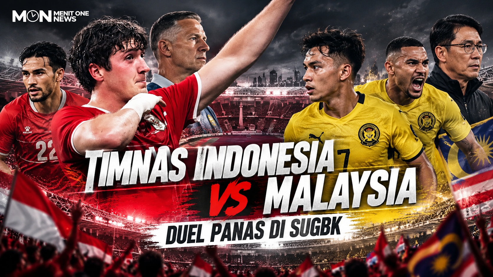 Timnas Indonesia vs Malaysia: Duel Panas di SUGBK