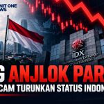 IHSG Anjlok Parah! MSCI Ancam Turunkan Status Indonesia