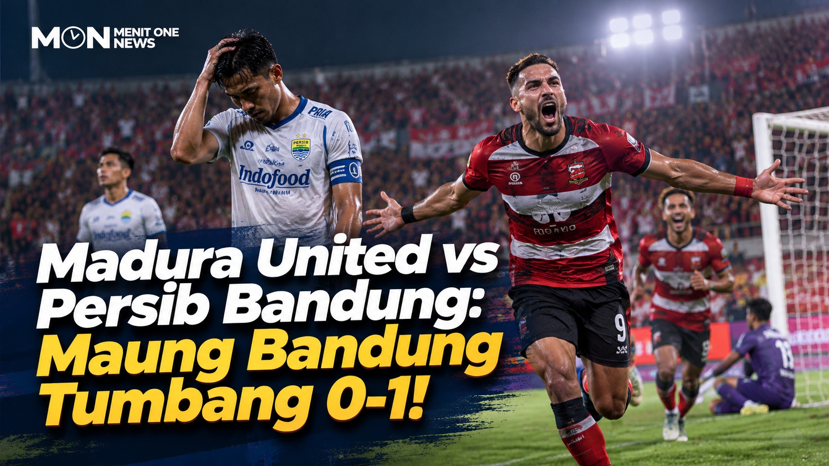 Madura United vs Persib Bandung: Maung Bandung Tumbang 0-1!