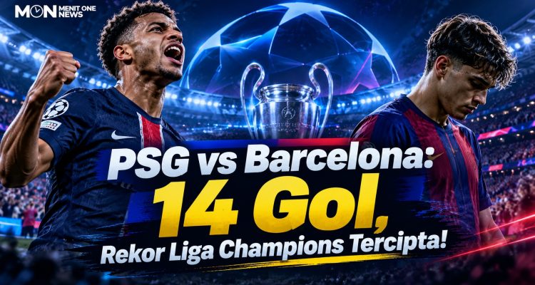 PSG vs Barcelona: 14 Gol, Rekor Liga Champions Tercipta!