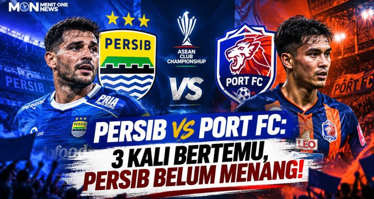 Persib vs Port FC: 3 Kali Bertemu, Persib Belum Menang!