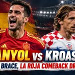 Spanyol vs Kroasia: Merino Brace, La Roja Comeback Dramatis!