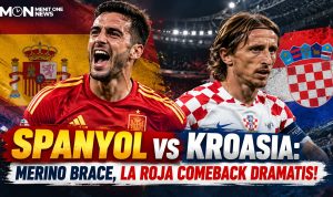 Spanyol vs Kroasia Merino Brace, La Roja Comeback Dramatis! Spanyol vs Kroasia: Merino Brace, La Roja Comeback Dramatis!