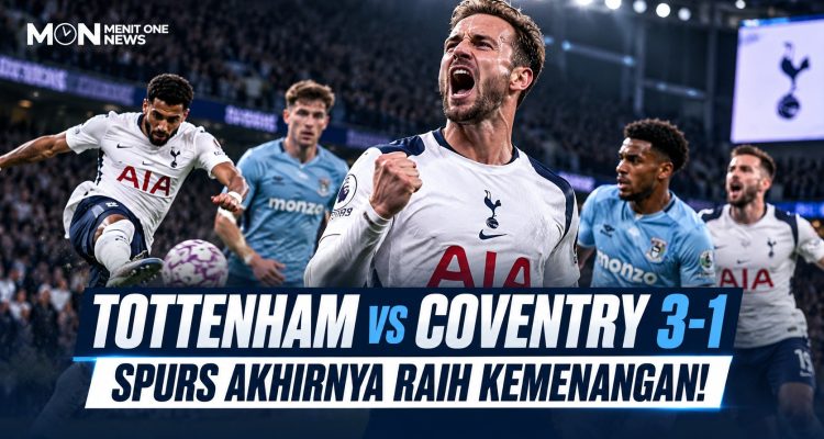 Tottenham vs Coventry 3-1: Spurs Akhirnya Raih Kemenangan!